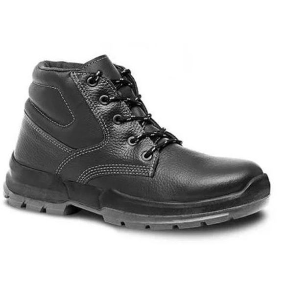 Botina Bota Amarrar Cadarco Bico Plastico Bracol Primeira Linha C.a 26706