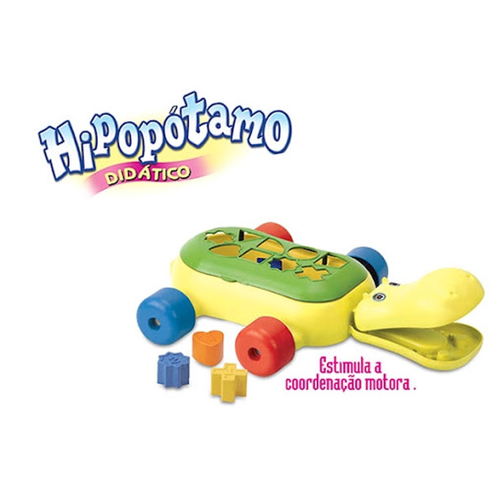 Hipopótamo Didático Solapa 100 Divplast
