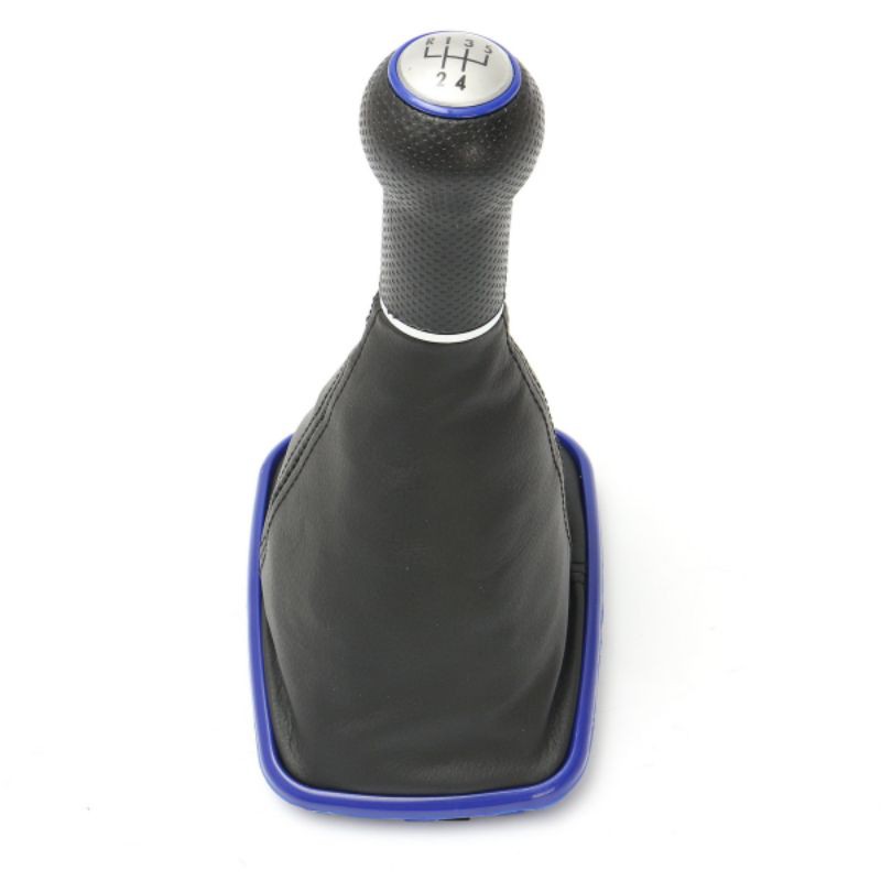 Coifa Com Manopla Para Cambio Manual Golf Mk4 Sapao Azul