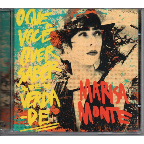 Cd Marisa Monte - O Que Você Quer Saber De Verdade