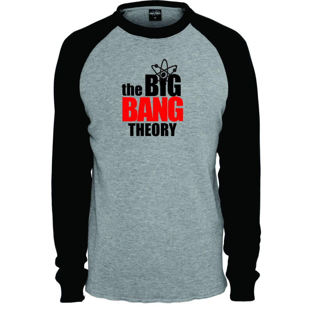 Camiseta Raglan Manga Longa The Big Bang Theory Série