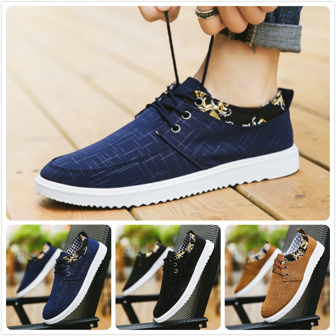 sapato masculino de pano