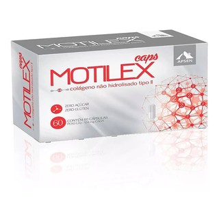 Motilex Colágeno Tipo II 40mg Com 60 Cápsulas