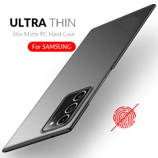 Capa Ultrafina Fosca Resistente Para Samsung Galaxy Note 20 Ultra 10 10 + 9 8 Lite A52S A52 M21 M30 A53 em Oferta na Shopee