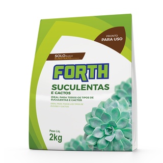 Substrato Terra Especial Cactos e Suculentas 2kg - Forth