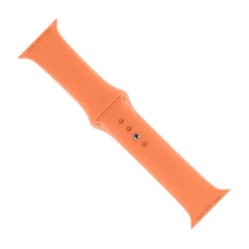Pulseira Apple Watch Silicone Nectarina Claro 38/40mm