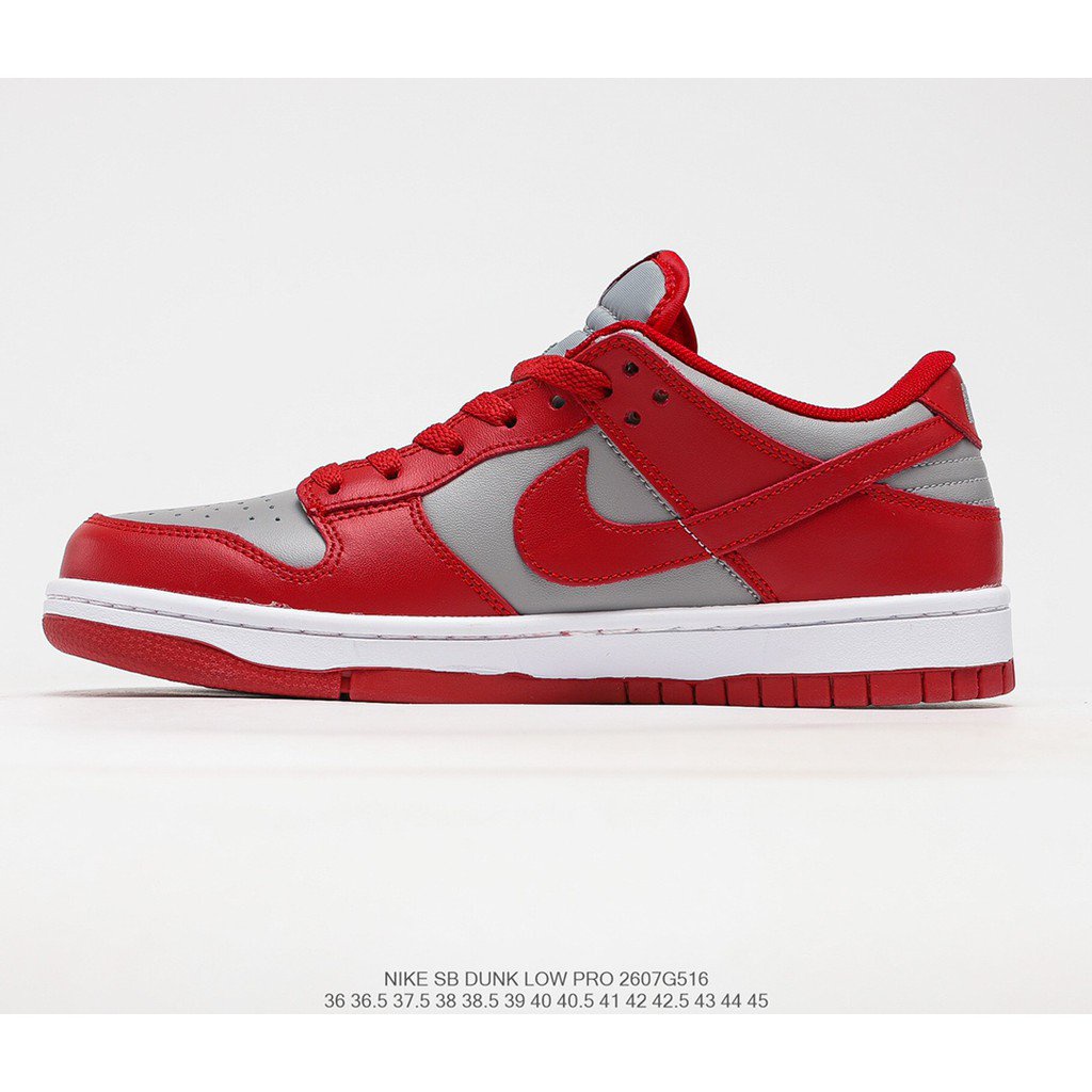 red and white nike sb dunks