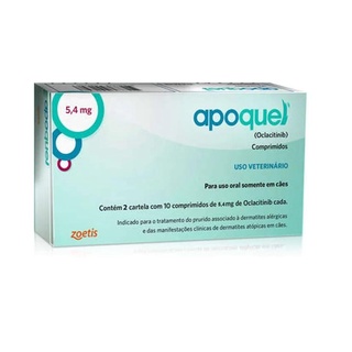Apoquel 5,4mg Cães - Zoetis em Oferta na Shopee