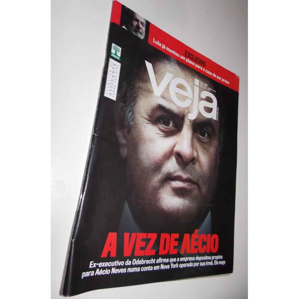 Revista Veja Abril 2017 Lava Jato A Vez De Aécio Neves