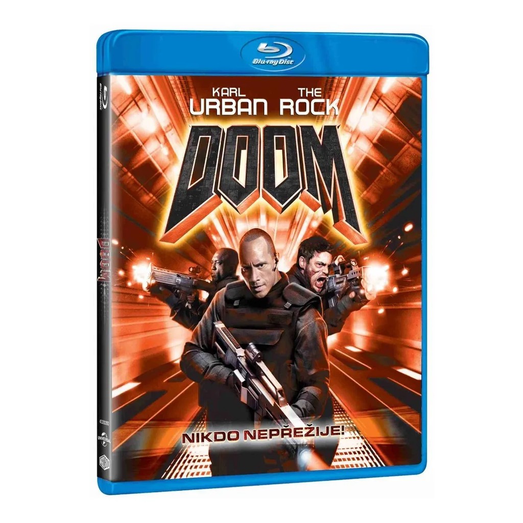 Blu Ray Doom - A Porta Do Inferno - The Rock - Dub/leg, Lacrado