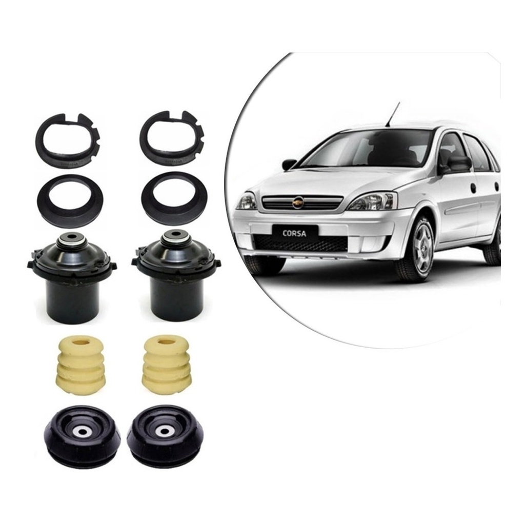 Kit Batente Coxins Calço De Mola Corsa Joy Hatch Sedan
