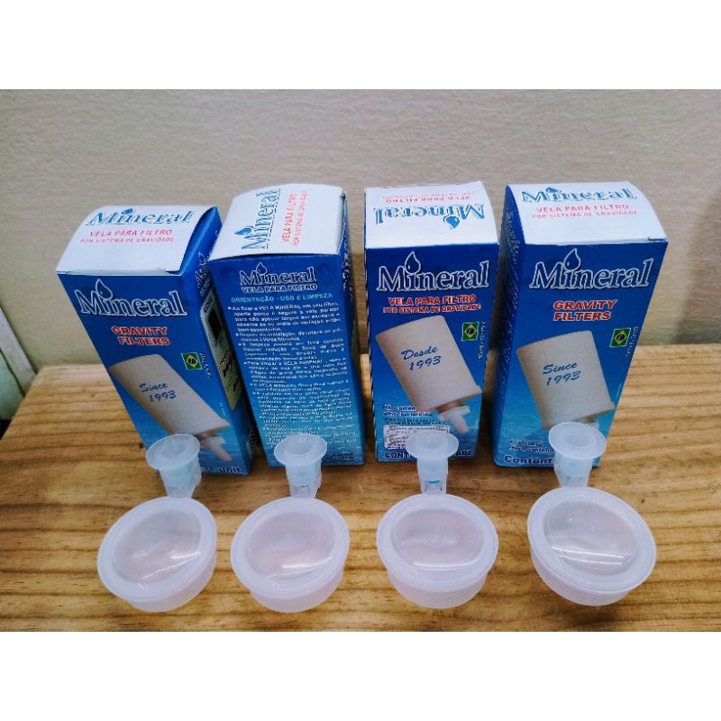 kit 4 Velas comuns + 4 Bóias
