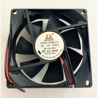 01 COOLER ** VENTILADOR * VENTUINHA 12V * 80 X 80 X 25mm em Oferta na Shopee