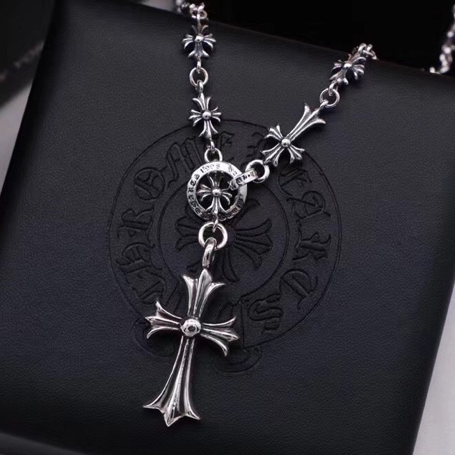 Colar de chrome hearts colares de colares de nicho masculino Design de ...