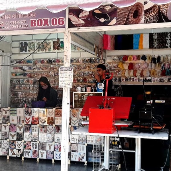 Cintia acessórios para chinelo Brás