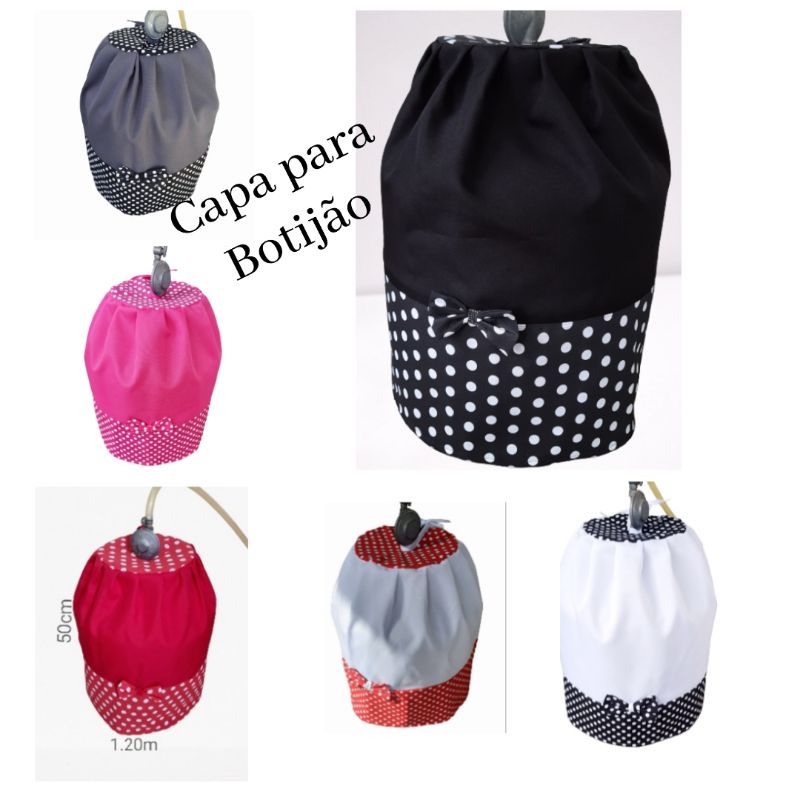 Capa Para Botijão de Gás Poá com laço