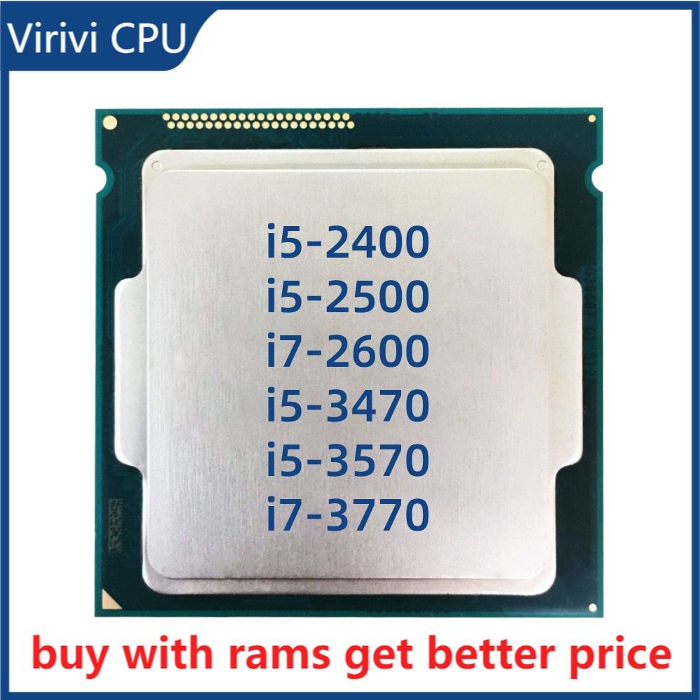 100 % CPU Original i5-2400/i5-2500 3470 3570/i7-2600 3770/Lga155