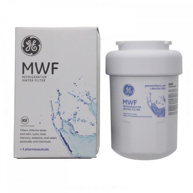Refil Filtro GE MWF Geladeira Refrigerador Side-by-Side e Bottom-Freezer GE Original
