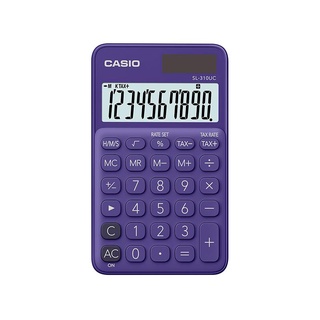 Calculadora de bolso 10 digitos SL-310UC-PL Roxa Casio