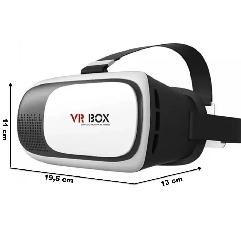 Oculos VR Box Realidade Virtual Cardboard Rift 3d IOS Controlado por ...