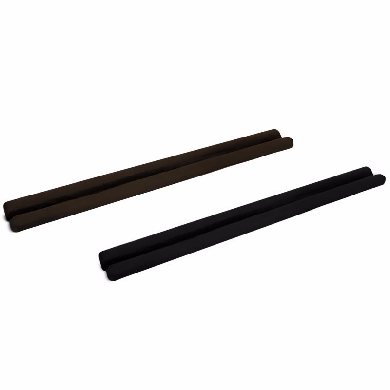 Protetor Veda Porta Poeira e Insetos( barata, escorpião, besouro) Preto 80cm