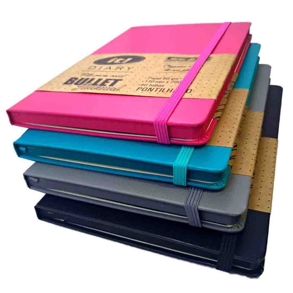 Caderno Pontilhado Bullet Journal Sketchbook 80 Folhas Shopee Brasil