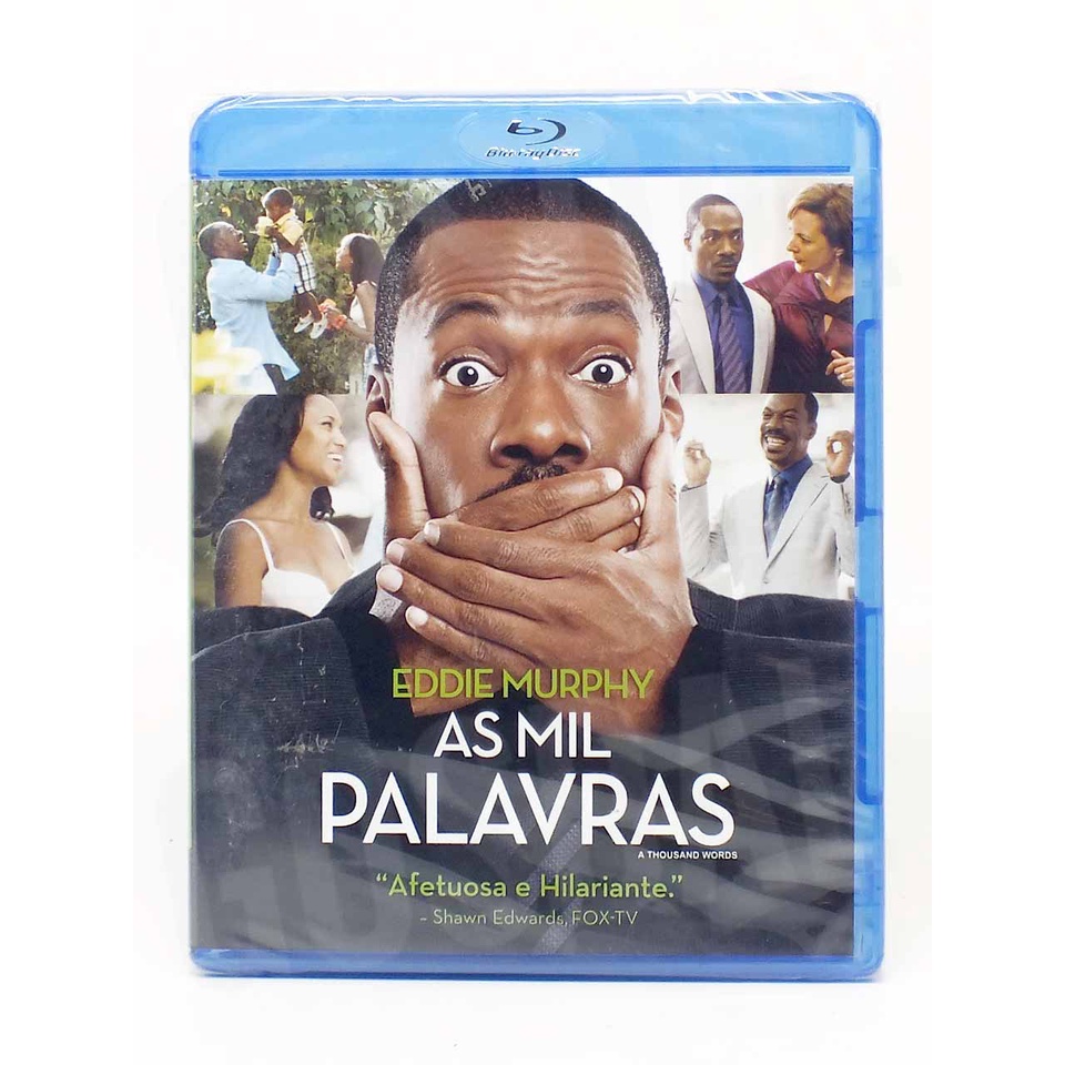 Blu Ray As Mil Palavras Eddie Murphy Original Novo E Lacrado