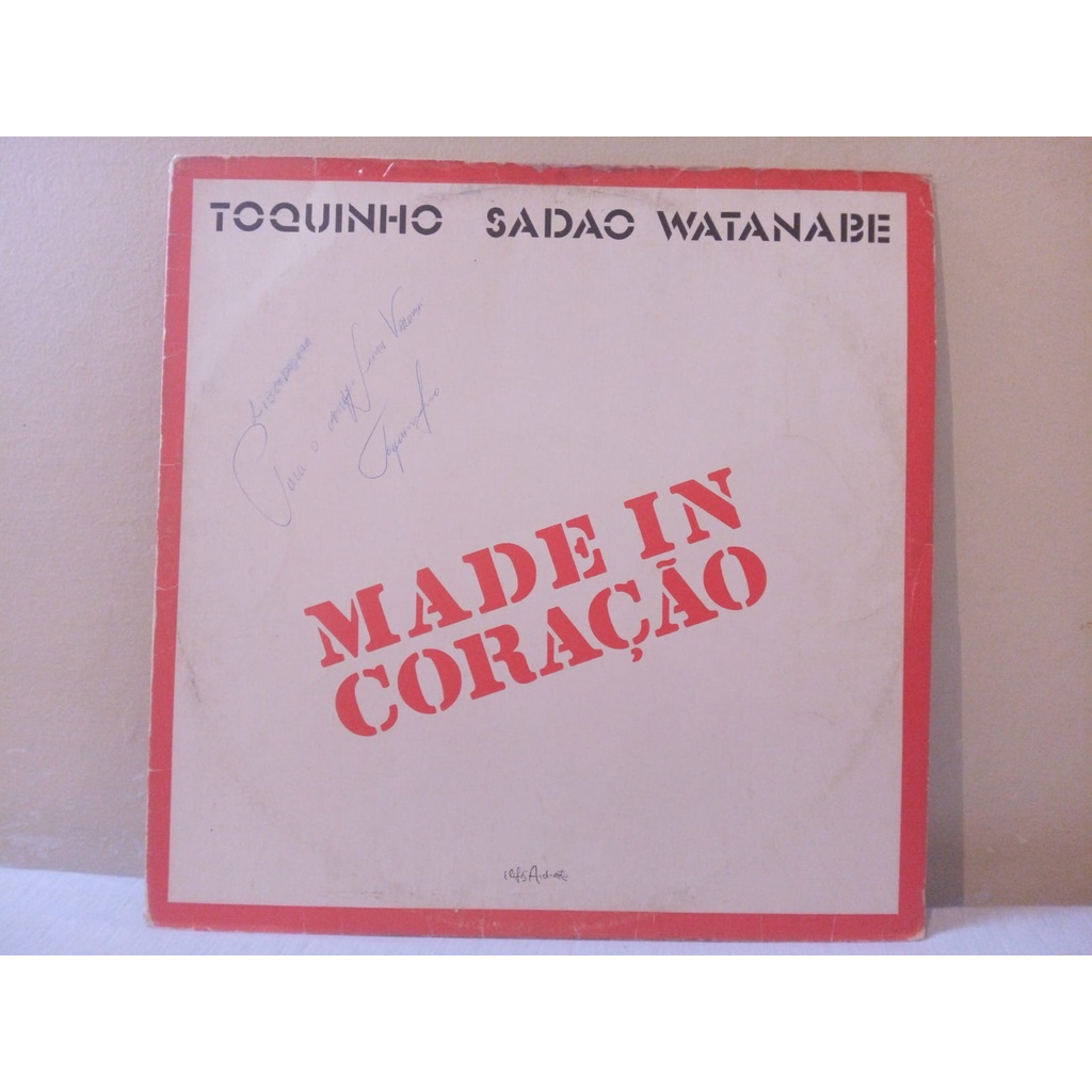 Lp Toquinho & Sadao Watanabe - Made In Coração