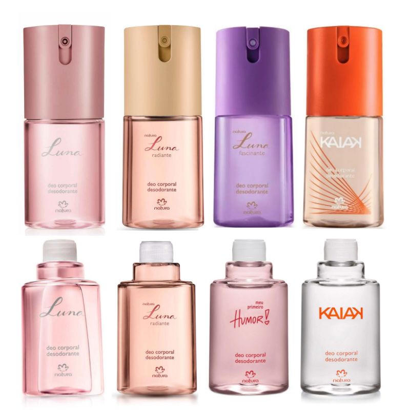 Desodorante Corporal Feminino  Natura  -100ml - Escolha sua Fragrância