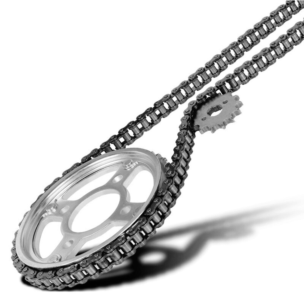 Kit Relação Coroa, Pinhão e Corrente Moto Pro Tork Honda NXR 150 Bros KS/ ES 2006 2007 2008 Preto em Oferta na Shopee