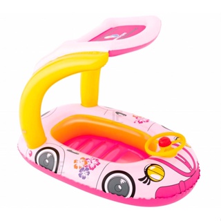 Bote Inflável Infantil Carros Rosa Menina Infantil Nautika em Oferta na Shopee