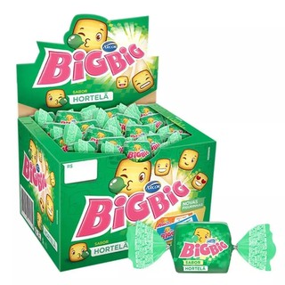 Chiclete Goma De Mascar Big Big Hortelã 350g C/100 Arcor