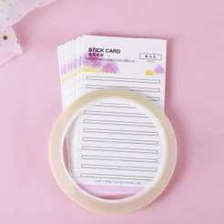 Fadvan Premade Fãs De Volume De Armazenamento De Extensão Da Pestana Cartão Fita De Chicote Papel Toupees