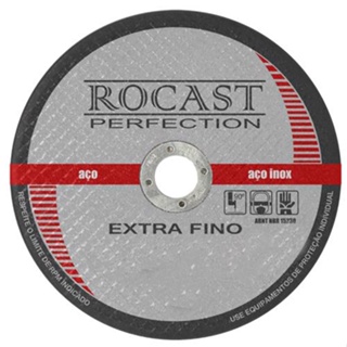 Disco de Corte Extra Fino 4,1/2pol X 1,60mm 134,0003 ROCAST em Oferta na Shopee