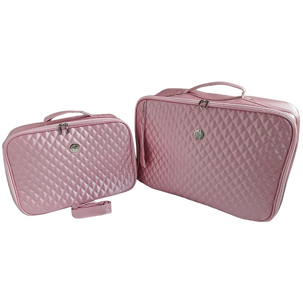 Kit Bolsa Maternidade Rosa Bebe Mala 1ª Qualidade Nt Shopee Brasil