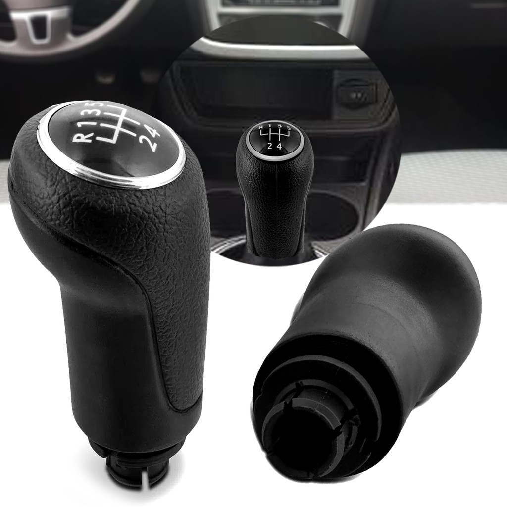 Manopla de Cambio Gol G5 Preta Com Anel Cromado em Oferta na Shopee