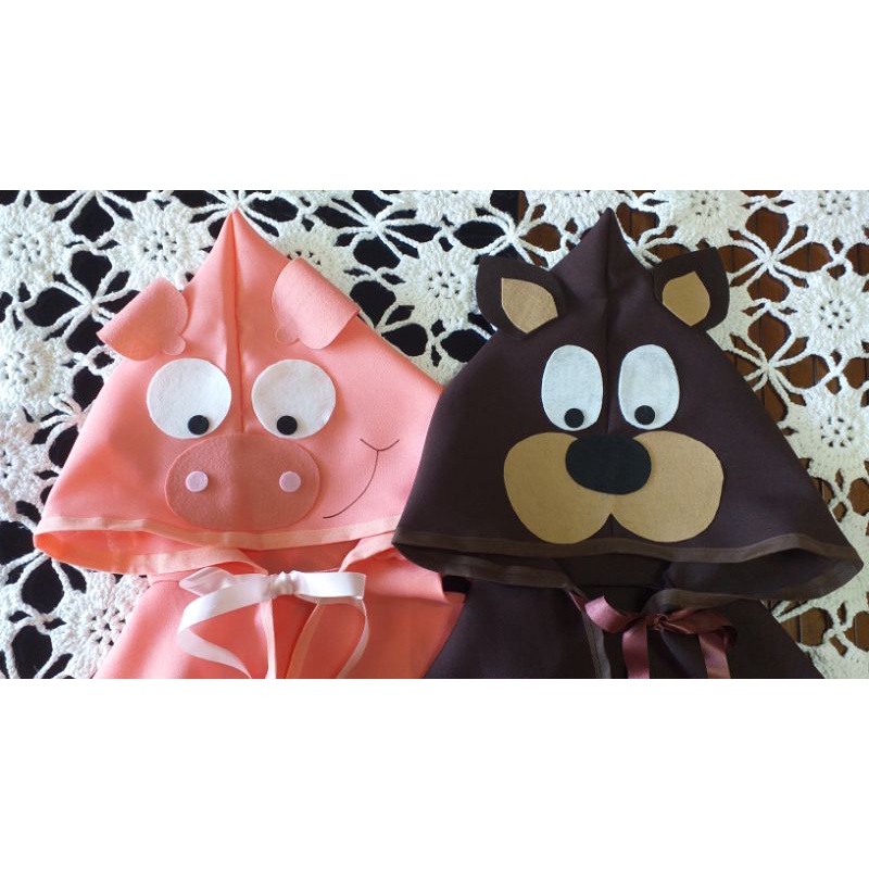 Kit capas Lobo Mau e Porquinho infantil - TRES PORQUINHOS - PORQUINHO - contos em Oferta na Shopee