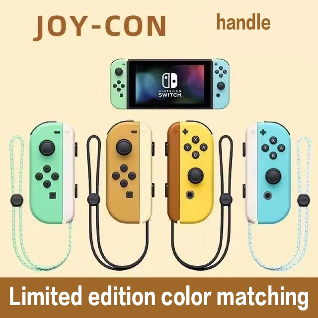 Controle Joy-Con Controlador Par-Animal Crossing/Fortnite Edition Joycon Para Switch & Edição OLED