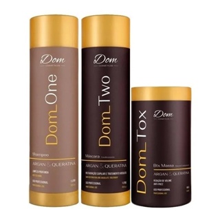Progressiva Dom Two Cosméticos Professional Btox Capilar em Oferta na Shopee