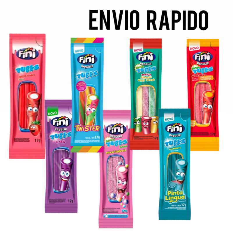 Tubes Bala de Gelatina FINI 17g