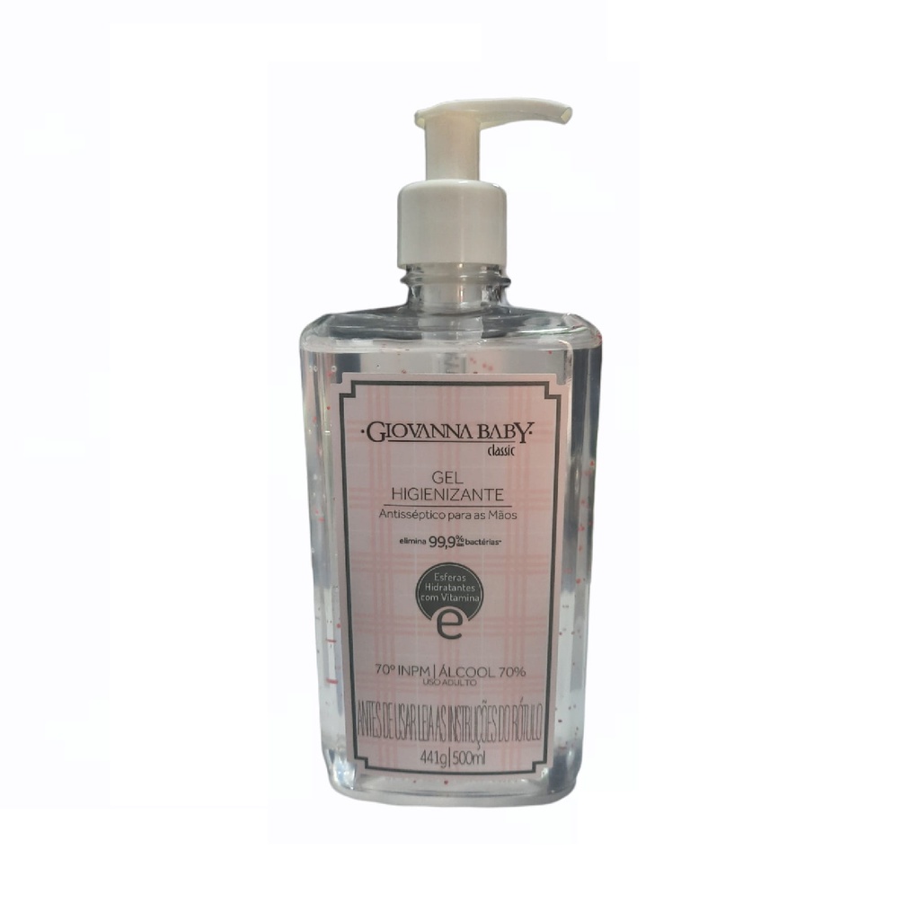 Gel Higienizante Classic 500ml Giovanna Baby