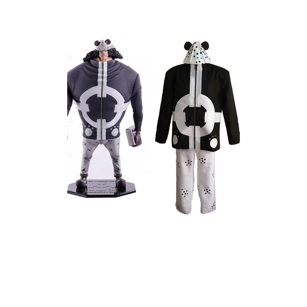 Cosplay Bartholomew Kuma One Piece Corsario Fantasia 7 Corsarios Shopee Brasil