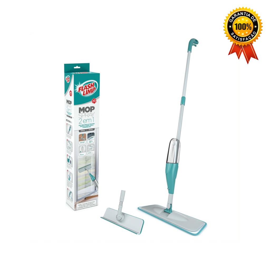 Mop Spray 2 em 1, MOP6064, Verde, Flash Limp