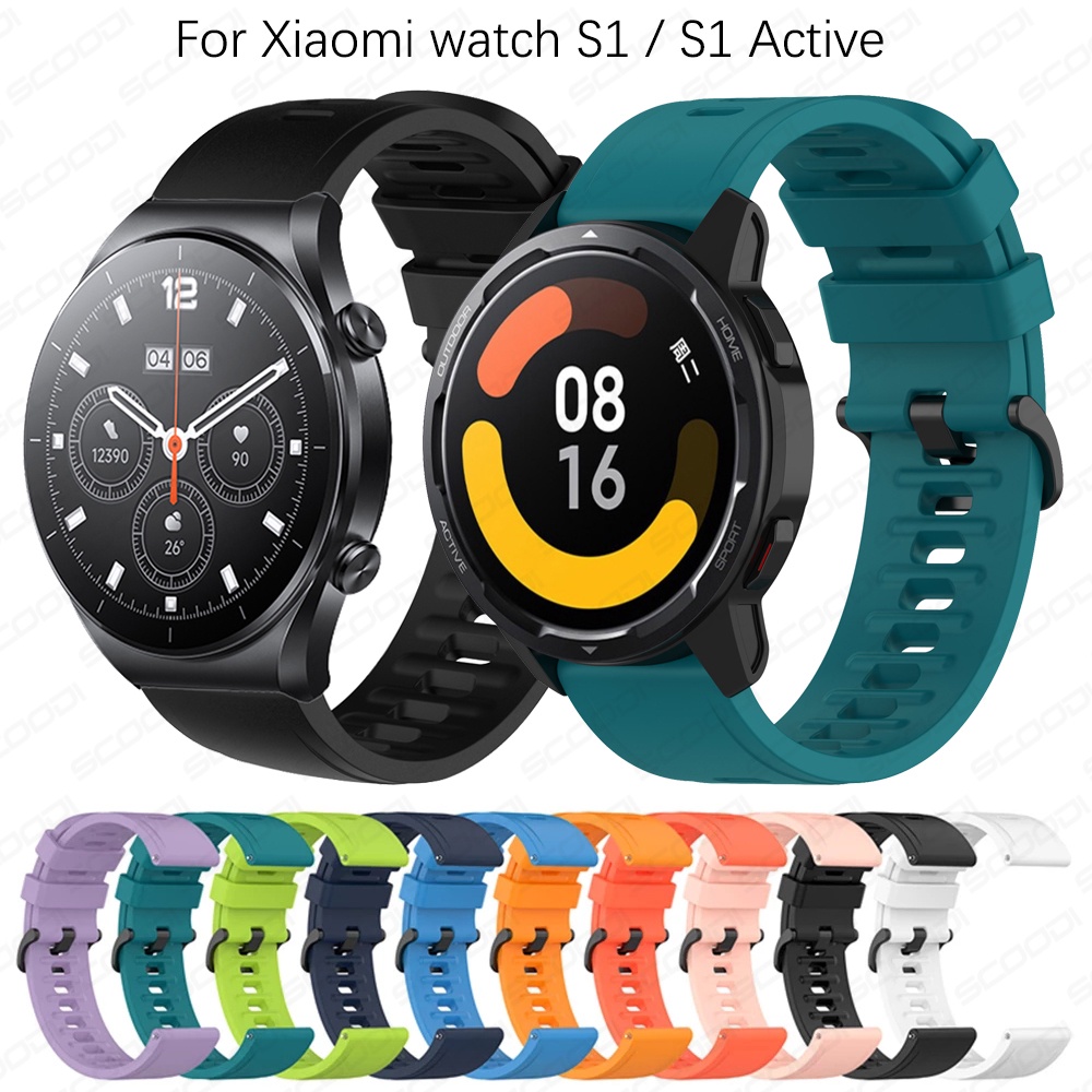 Xiaomi Pulseira De Silicone Para Xiao MI Relógio S1 Ativo/Cor Esporte 2 Banda Smartwatch