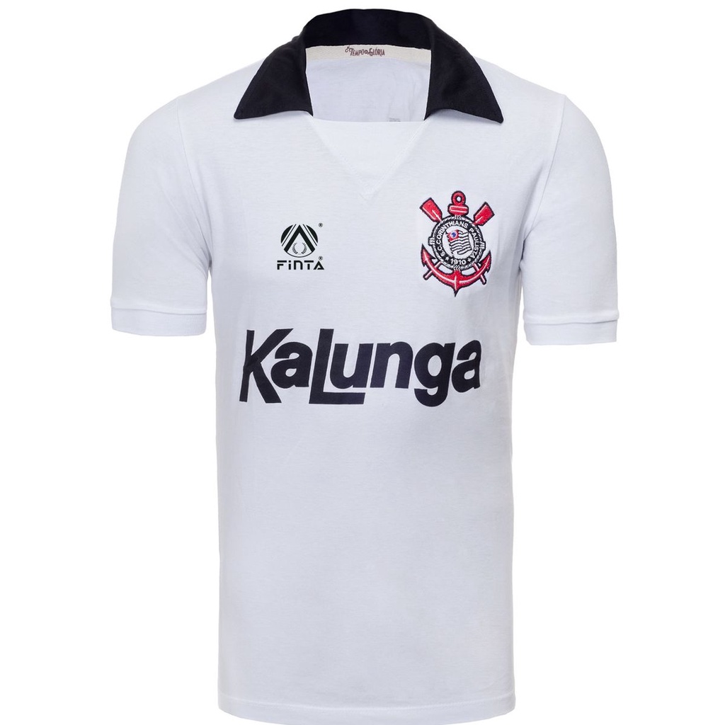 NOVO UNIFORME KALUNGA CORINTHIANS 199 FINTA | Shopee Brasil