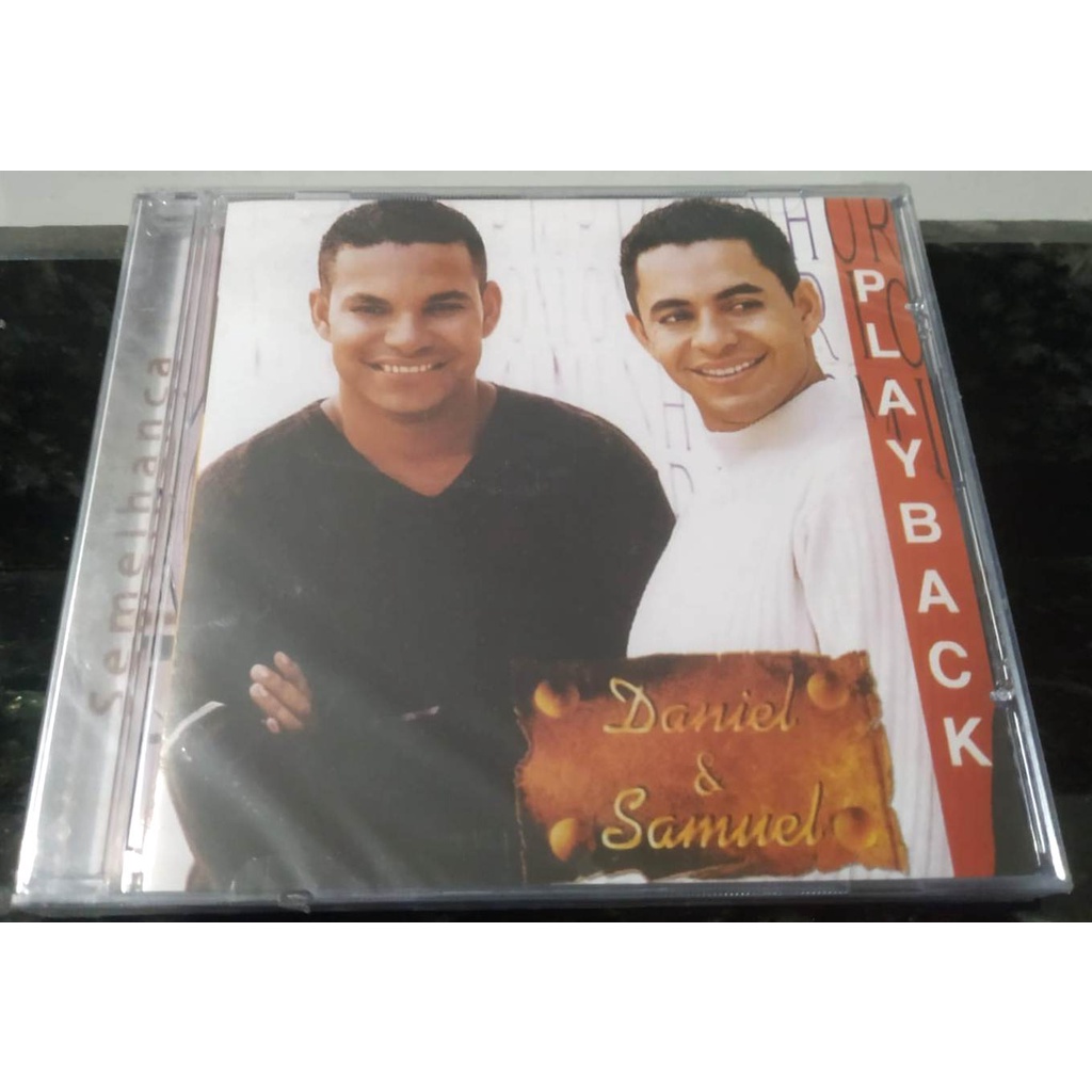 Cd Daniel E Samuel Semelhança - Playback