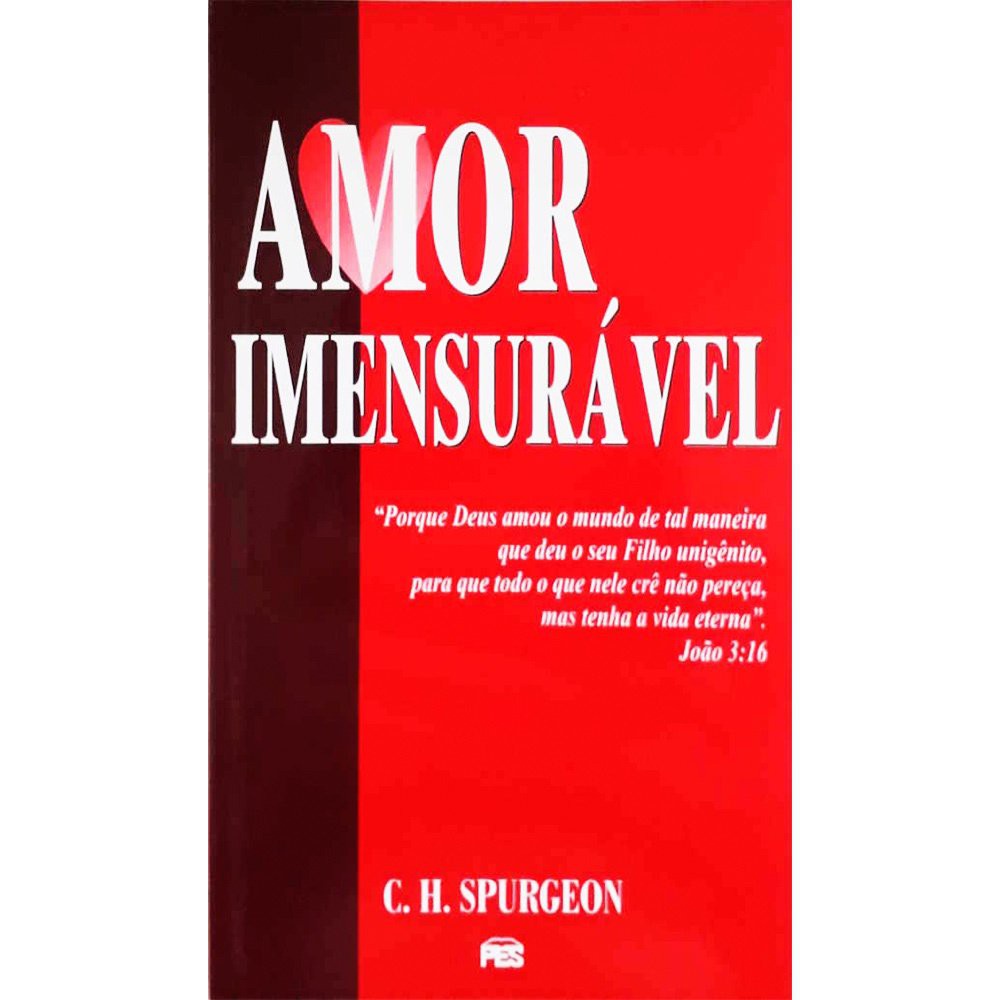 Amor Imensurável | Charles Spurgeon em Oferta na Shopee