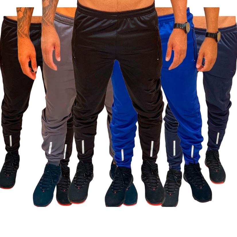 Calça Cargo Jogger Masculina Sarja - Promoção