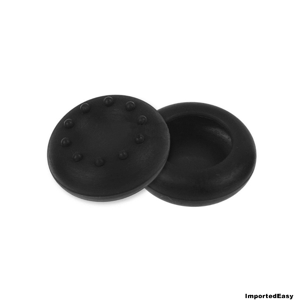 Par de Grips Preto Analógicos do Xbox 360 e Ps3 Ome Modelo Menor 10 Pontos