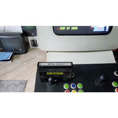 Metal Slug 2 MVS - Cartouche Neo Geo Originale SNK - Fonctionnelle